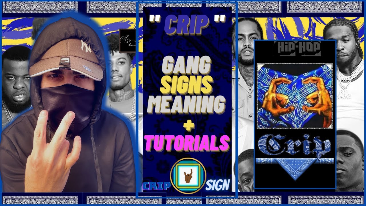 12 Crip Hand Signs To Rep In Your Hood Youtube