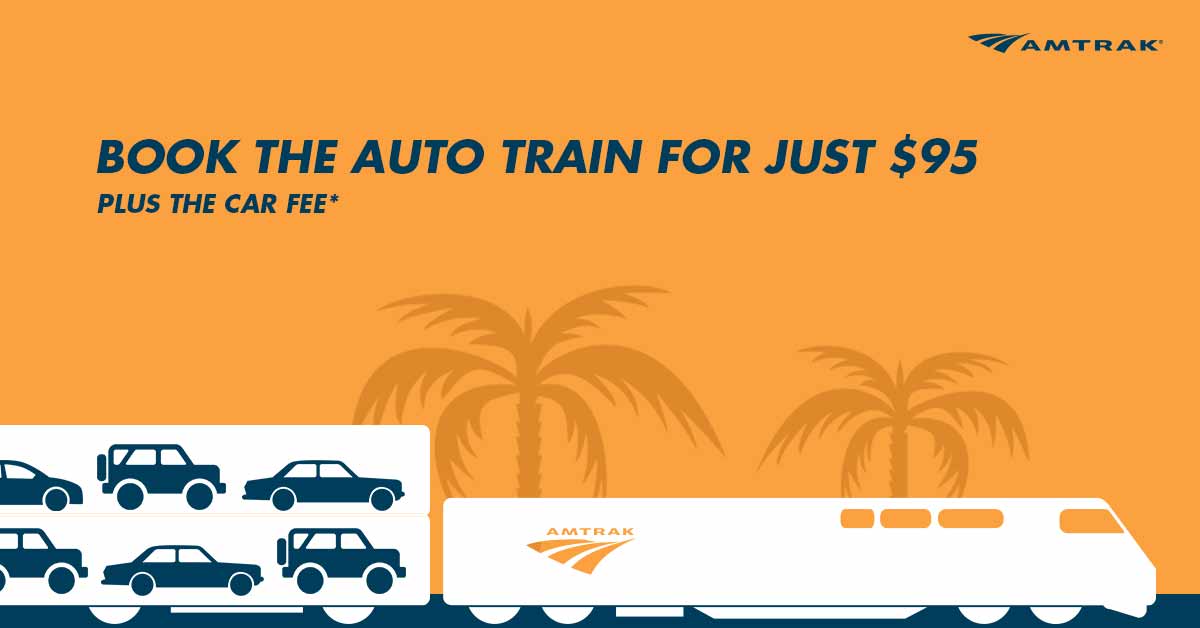 Amtrak On Twitter Book The Amtrak Auto Train And Take Your Car