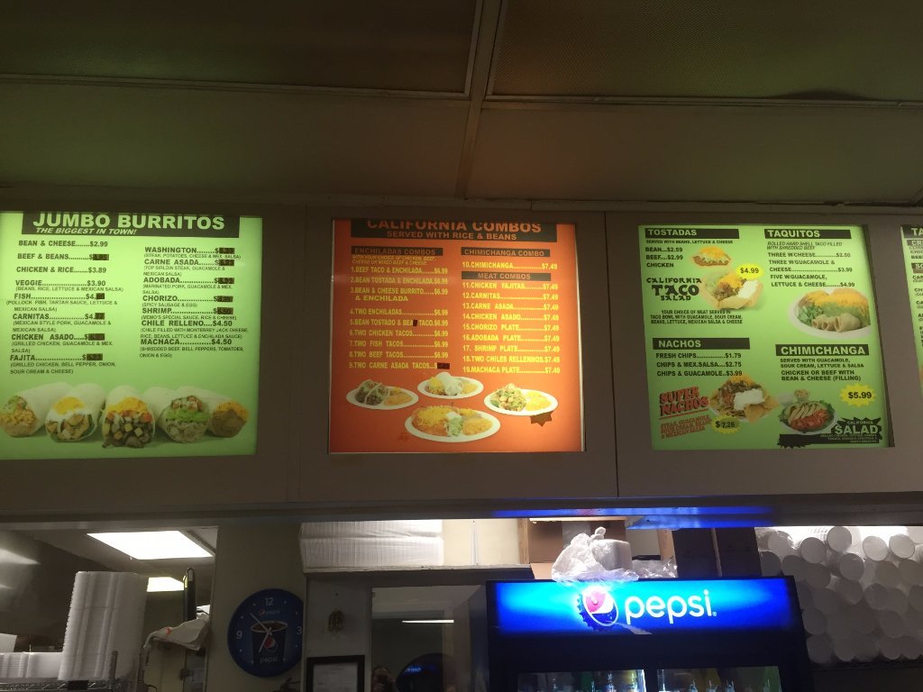 California Burrito Taco Shop