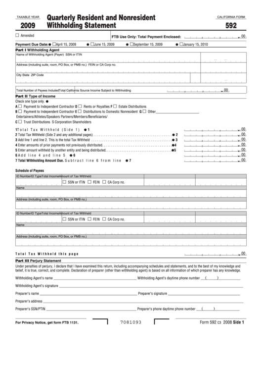 California State Withholding Form: Easy Filing Guide