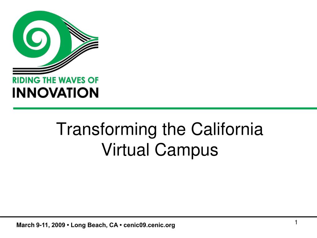 California Virtual Campus