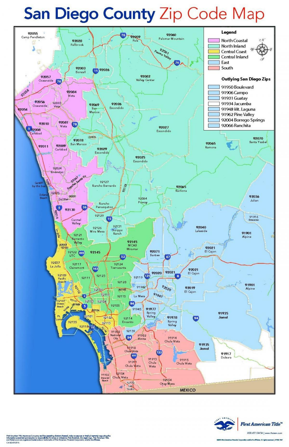 California Zip Code Guide