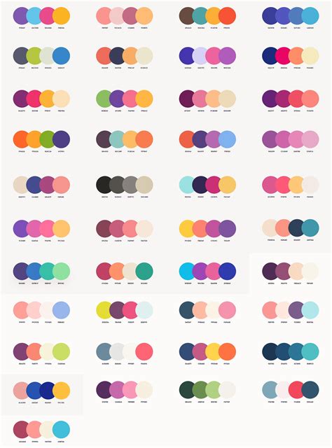 Color Palette Combinations For Your Design Needs Color Palette Design