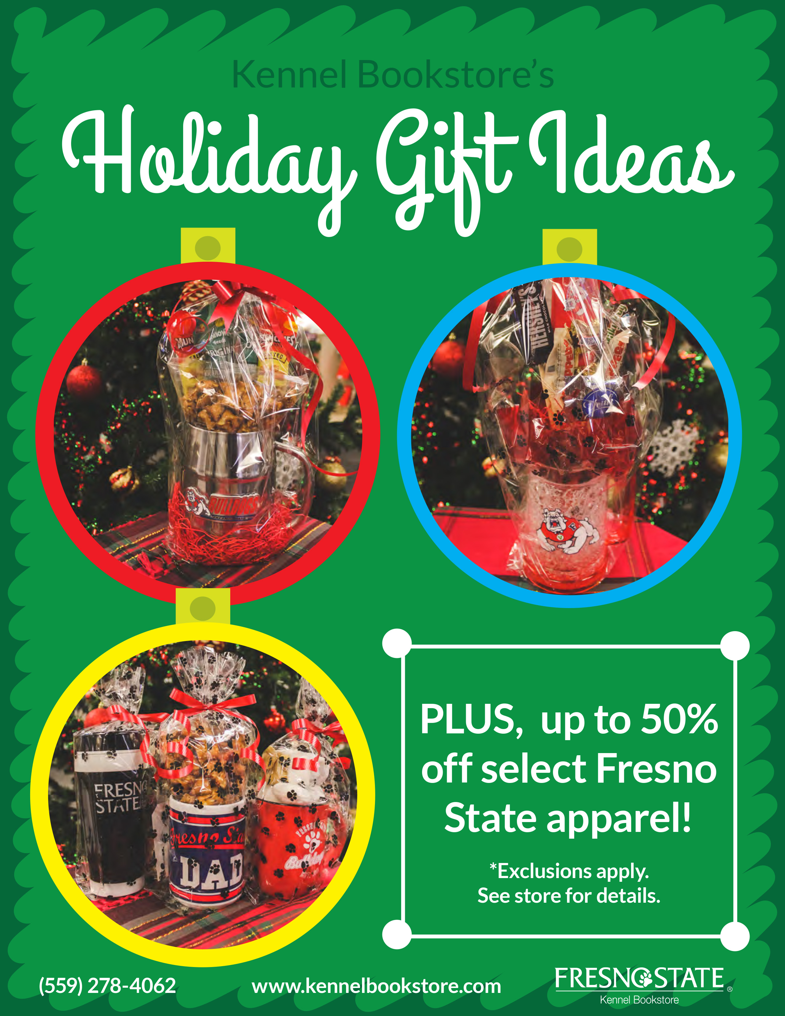 Fresno State Campus News Holiday Gifts At Kennel Bookstore