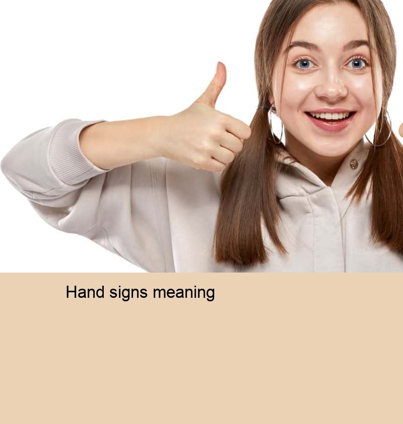 Hand Signs Meaning: Unlock Secret Messages