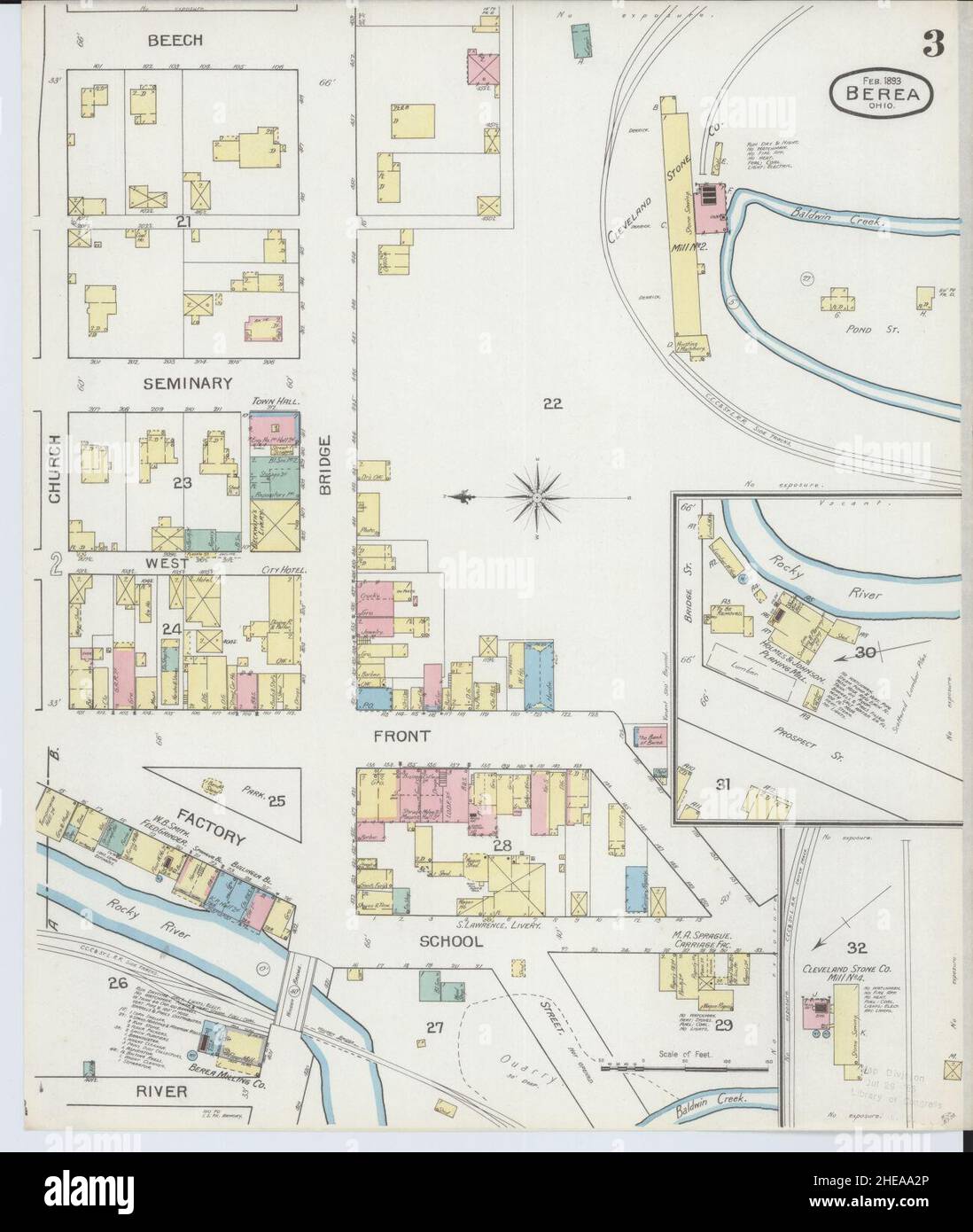 Image 2 Of Sanborn Fire Insurance Map From Berea Madison County Kentucky Library Of Congress