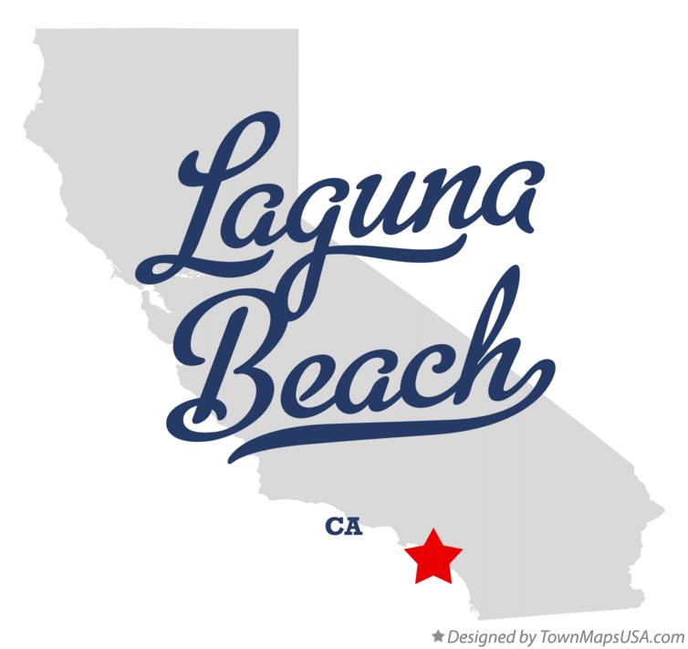 Map Of Laguna Beach Ca Beaches