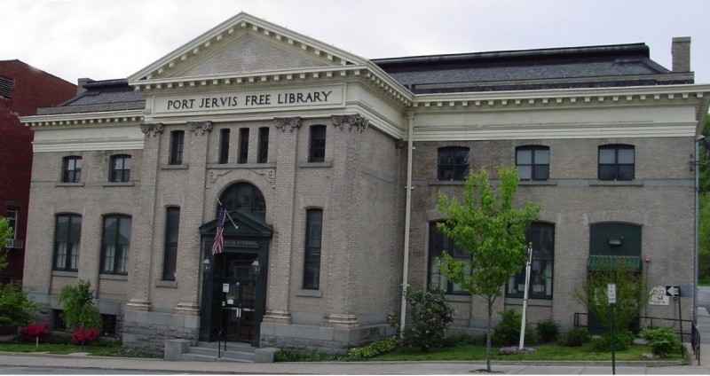 Port Jervis Free Library 1903 Carnegie Library Port Jervis Ny