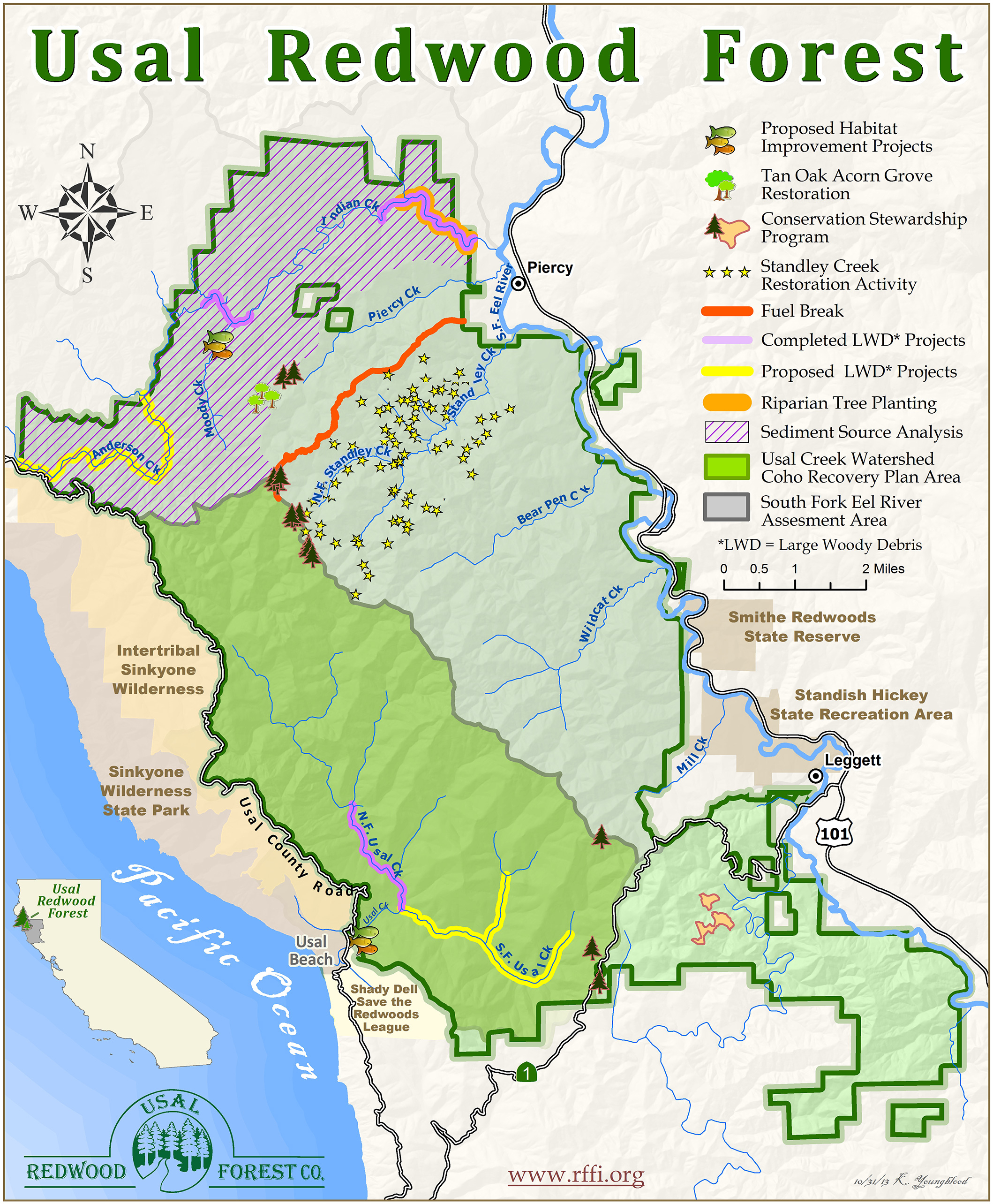 Redwood Forest California Nearest Airport