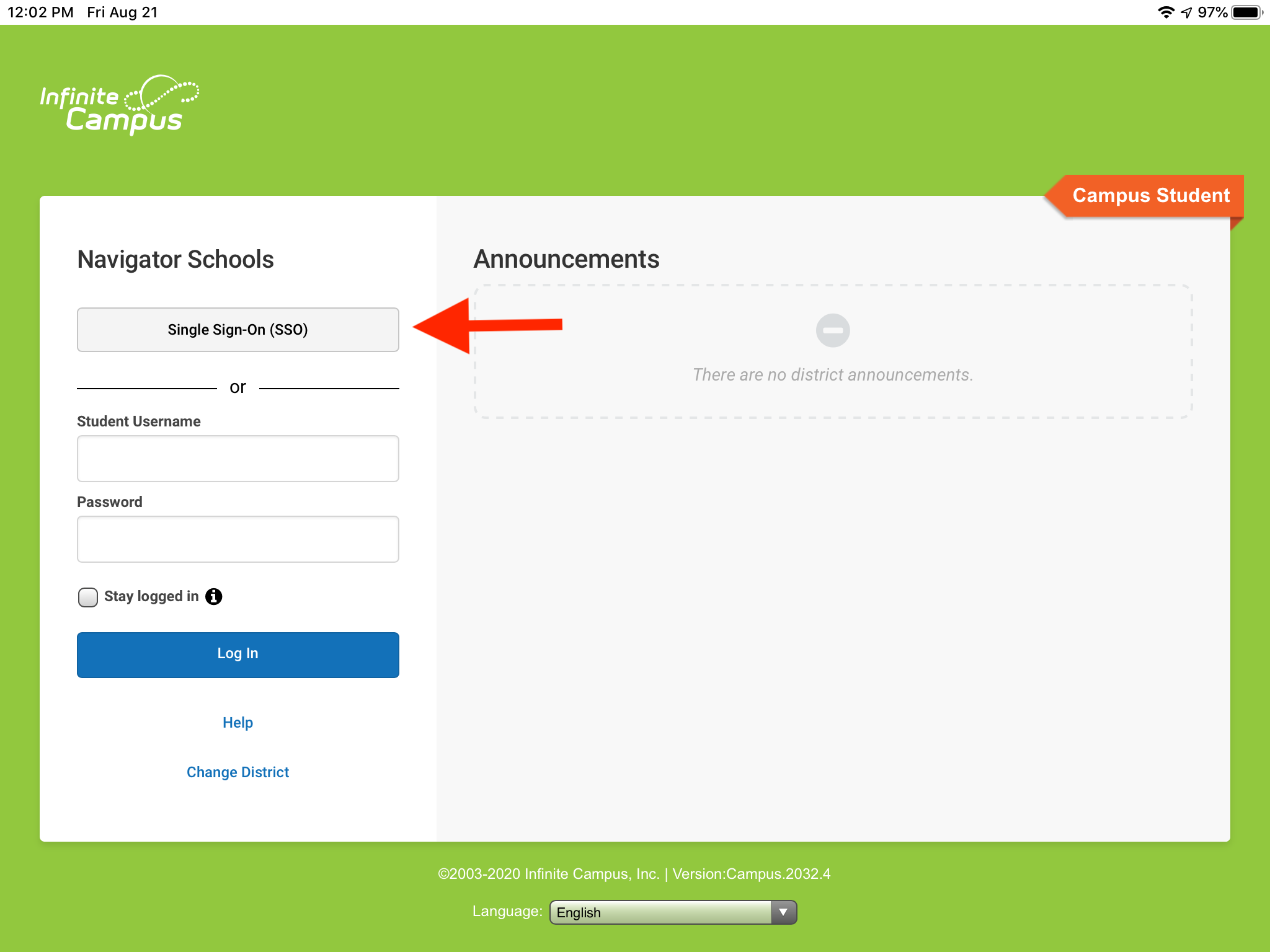 Student Access Classroom Zoom Meeting Through Infinite Campus