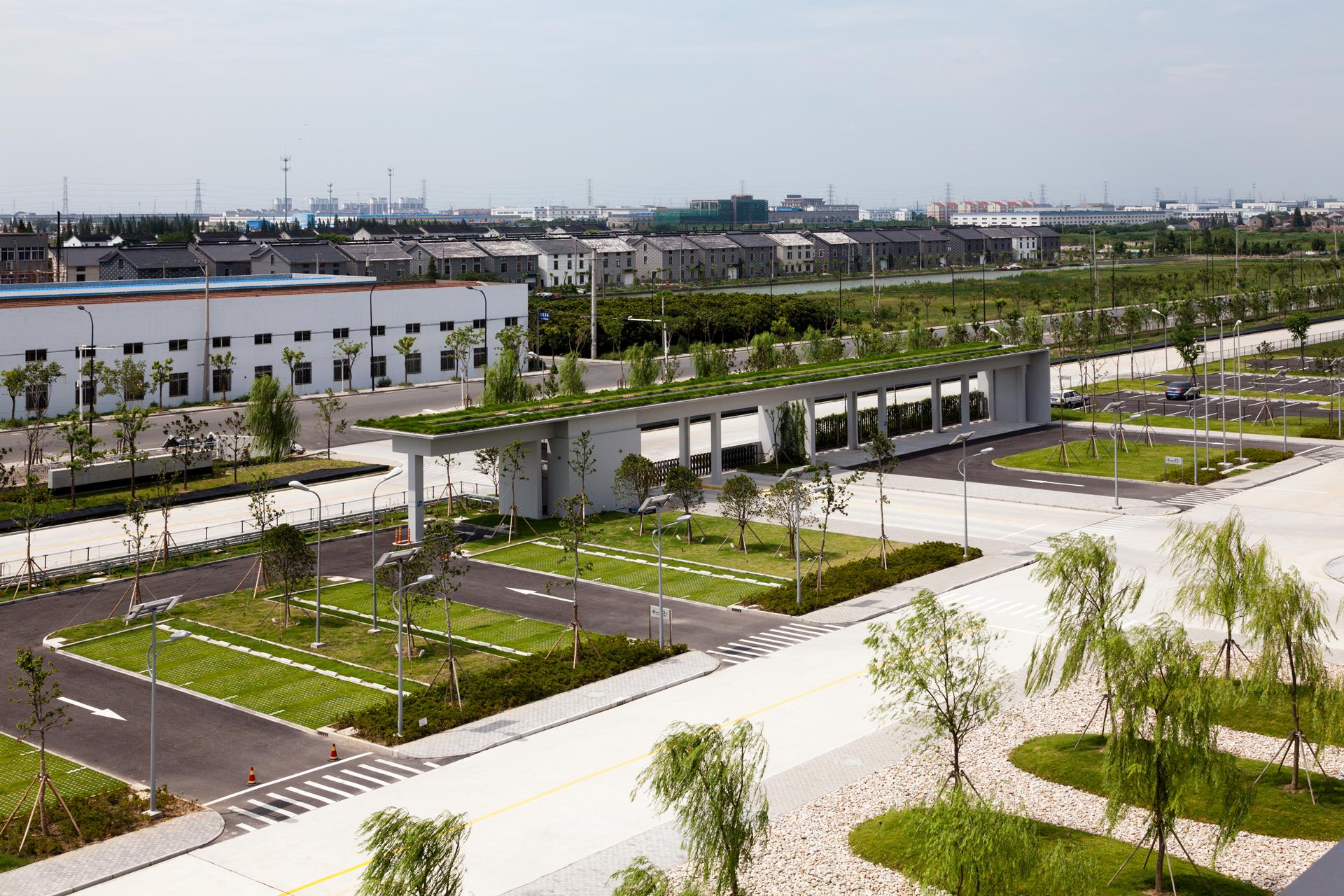 Sustainable Parking Lot Design