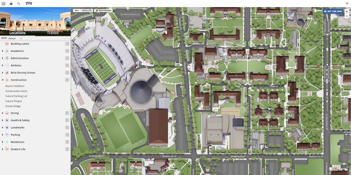 Tcu Campus Map: Navigate Easily