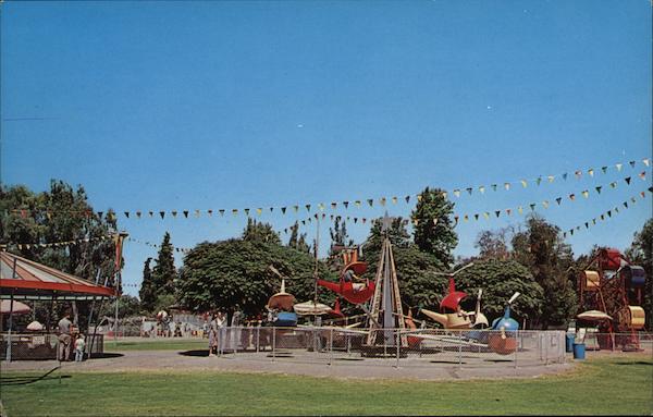 The Little Roller Coaster We Used To Ride In Playland At Roeding Park Fresno County San