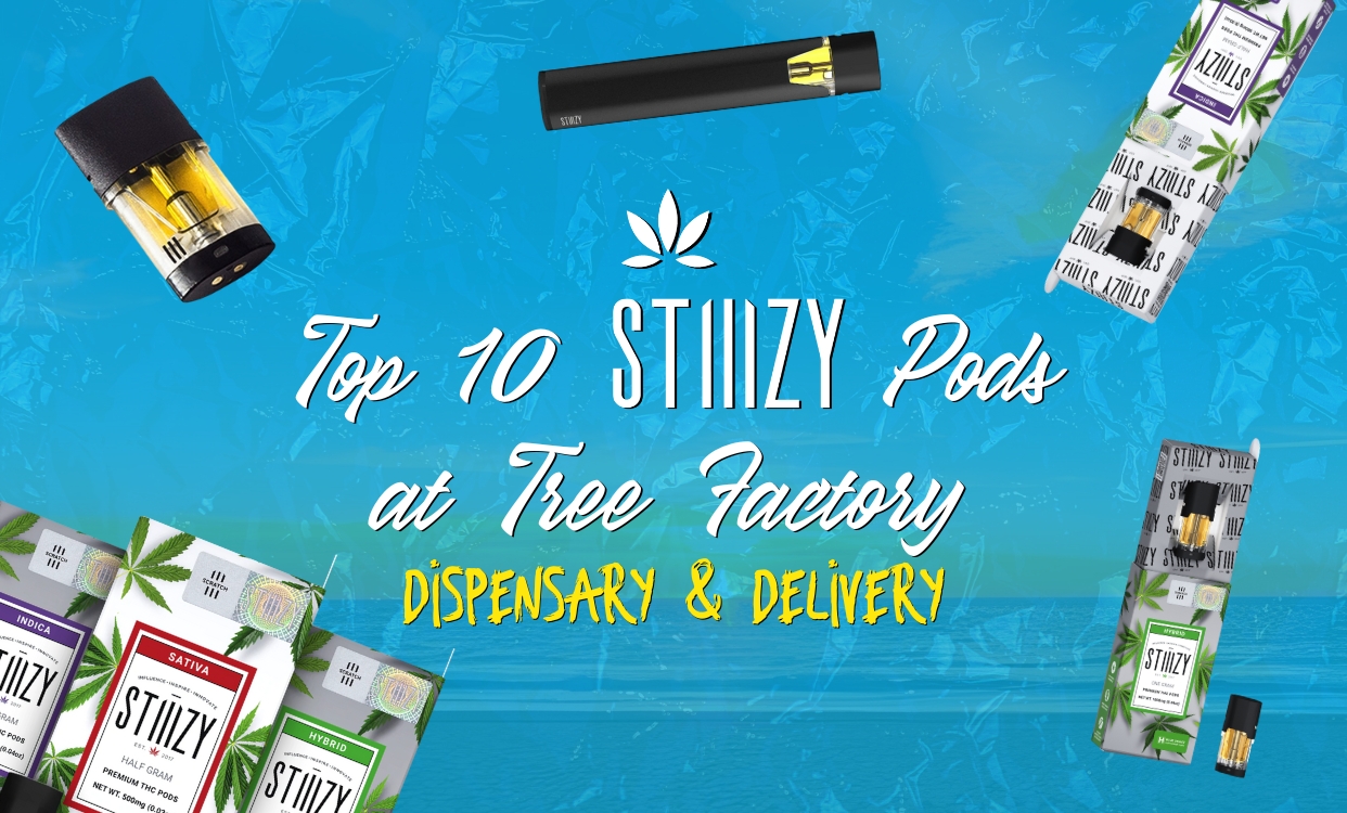 Top Ten Best Stiiizy Pods At Tree Factory Oxnard