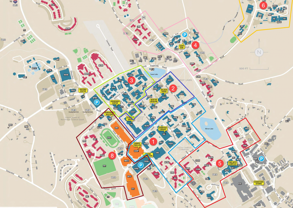 Uconn Storrs Map: Navigate Campus Like A Pro