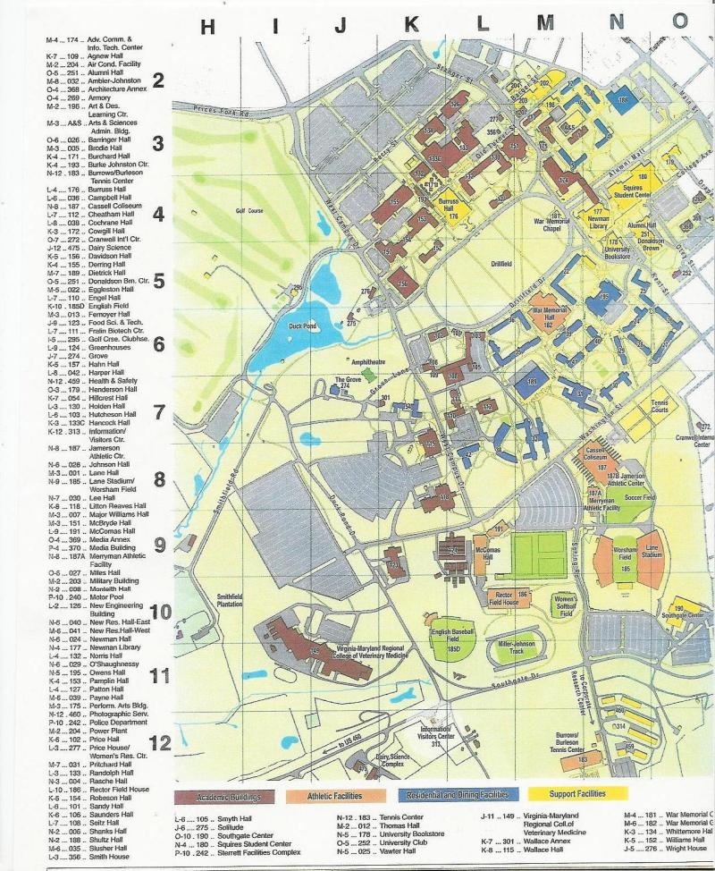 Virginia Tech Map: Navigate Campus Easily