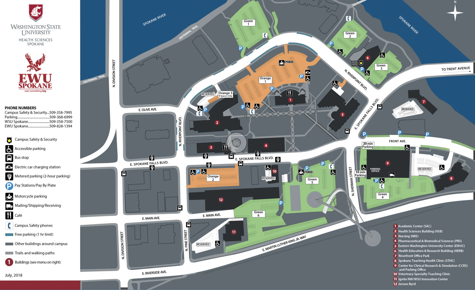 Washington State University Campus Map: Find Your Way