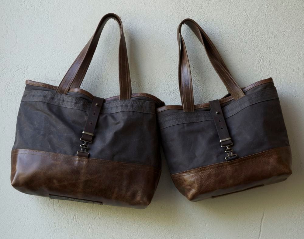 Waxed Canvas Purse: Waterproof Everyday Bag